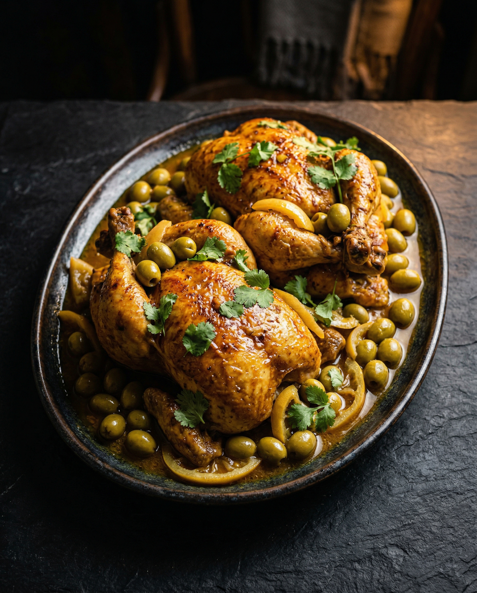 Poulet à la Daghmira — Le Diplomate Café