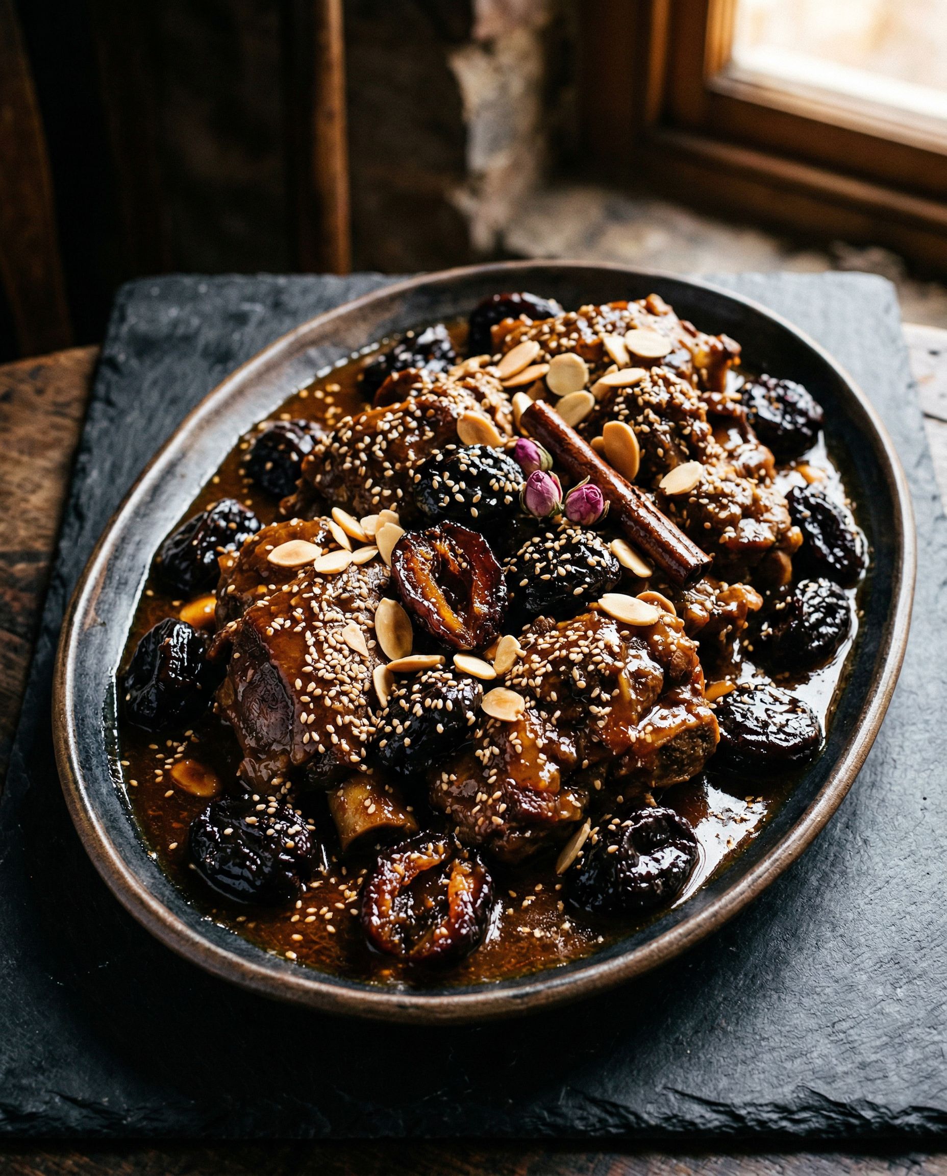 Viande aux Pruneaux — Le Diplomate Café